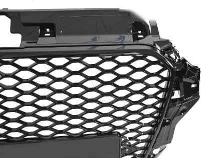 Prednja maska RS3 dizajn (piano crna) / Audi A3 8V (2012-2016), GRAUD6