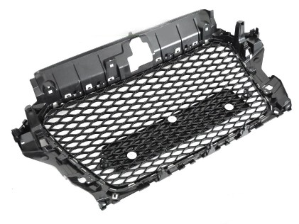 Prednja maska RS3 dizajn (piano crna) / Audi A3 8V (2012-2016), GRAUD6