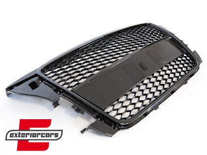 Prednja maska RS3 dizajn (piano crna) / Audi A3 S3 8P Facelift (2007-2012), GRAU83