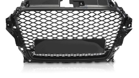 Prednja maska RS3 Quattro dizajn (piano crna) / Audi A3 8V (2012-2016), GRAUD8