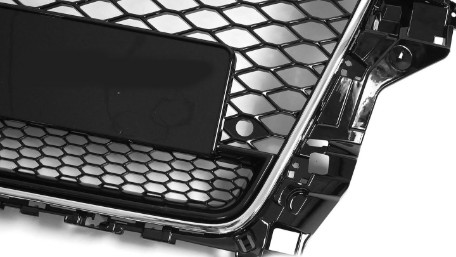 Prednja maska RS3 Quattro dizajn (piano crna/chrome) / Audi A3 8V (2012-2016), GRAUD7