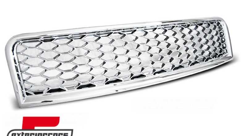 Prednja maska RS4 dizajn (chrome) / Audi A4 B6 (2001-2004), GRAU31