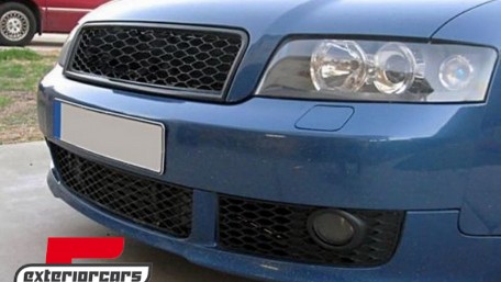 Prednja maska RS4 dizajn (mat crna) / Audi A4 B6 (2001-2004), GRAU30