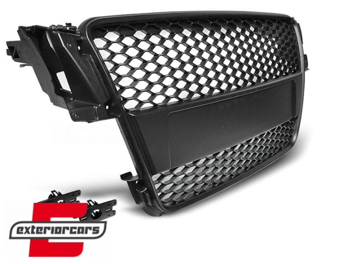 Prednja maska RS5 dizajn (mat crna) / Audi A5 S5 8T (2007-2011), GRAU10