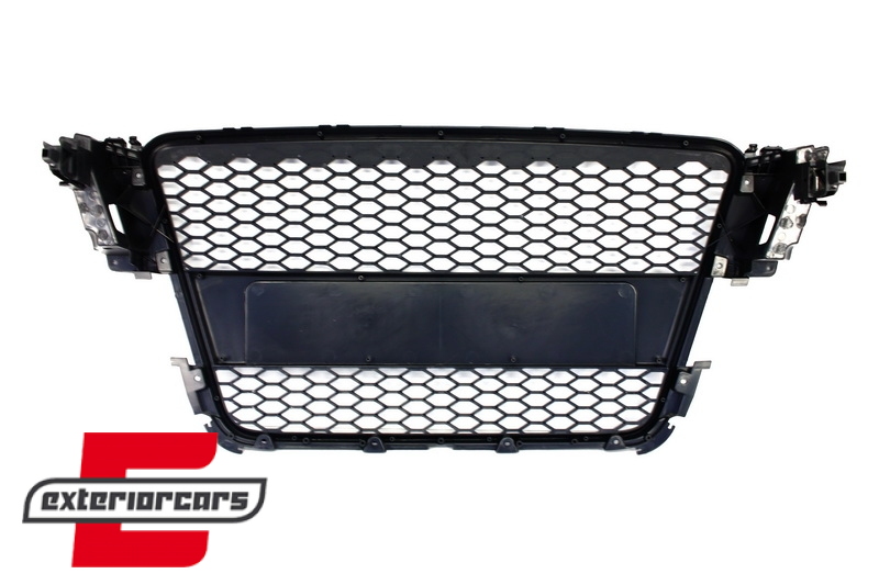 Prednja maska RS5 dizajn (mat crna) / Audi A5 S5 8T (2007-2011), GRAU10