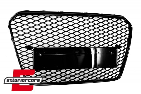 Prednja maska RS5 dizajn (piano crna) / Audi A5 8T Facelift (2012-2015), GRAU54