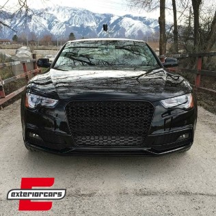 Prednja maska RS5 dizajn (piano crna) / Audi A5 8T Facelift (2012-2015), GRAU54