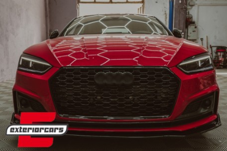 Prednja maska RS5 dizajn (piano crna) / Audi A5 F5 (2017-2019), 39553