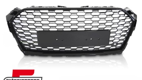 Prednja maska RS5 dizajn (piano crna) / Audi A5 F5 (2017-2019), GRAUA9