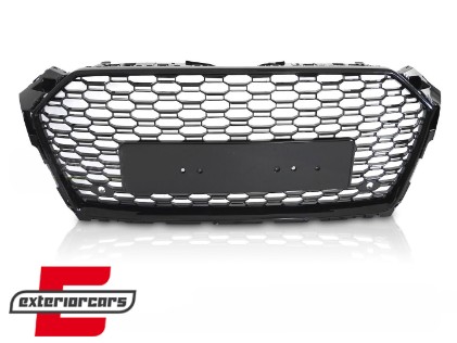 Prednja maska RS5 dizajn (piano crna) / Audi A5 F5 (2017-2019), GRAUA9
