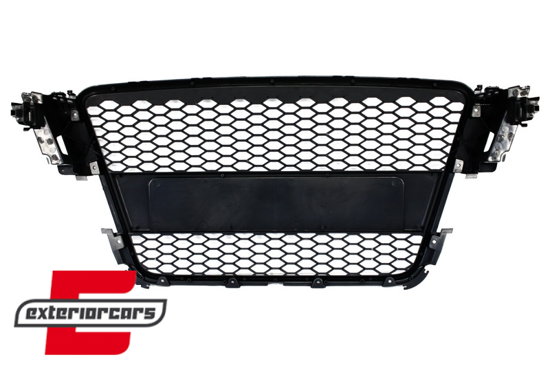 Prednja maska RS5 dizajn (piano crna) / Audi A5 S5 8T (2007-2011), GRAU50