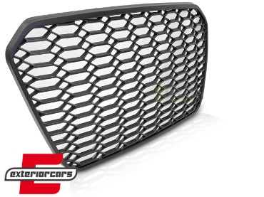 Prednja maska RS6 2020 dizajn (mat crna) / Audi A6 C7 4G (2011-2014), GRAU86