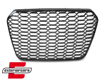 Prednja maska RS6 2020 dizajn (piano crna) / Audi A6 C7 4G (2011-2014), GRAU87