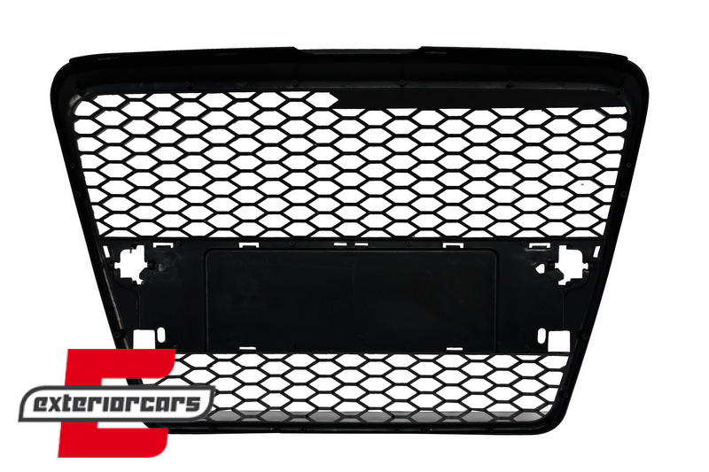 Prednja maska RS6 dizajn (piano crna) / Audi A6 4F 4F2 C6 (2004-2011), GRAU29