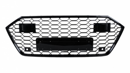 Prednja maska RS7 dizajn (piano crna) / Audi A7 C8 4K (2018-2022), FGAUA74KRSWHB
