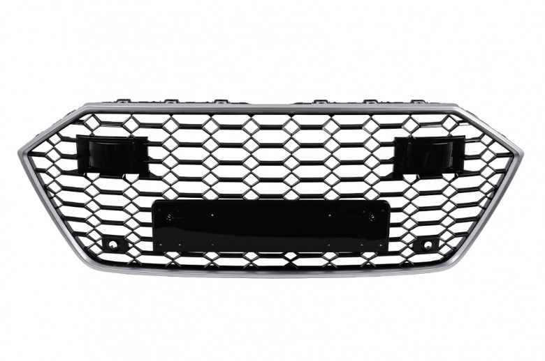Prednja maska RS7 dizajn (srebrna) / Audi A7 C8 4K (2018-2022), FGAUA74KRSWHS