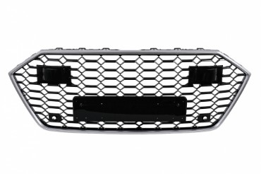 Prednja maska RS7 dizajn (srebrna) / Audi A7 C8 4K (2018-2022), FGAUA74KRSWHS