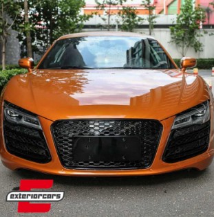 Prednja maska RS8 dizajn (piano crna) / Audi R8 Facelift (2013-2015), FGAUR8FWOBB