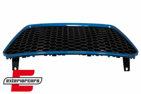 Prednja maska RS8 dizajn (piano crna/plava) / Audi R8 Facelift (2013-2015), FGAUR84S2B
