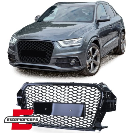 Prednja maska RSQ3 dizajn (piano crna) / Audi Q3 8U (2011-2015), 41291