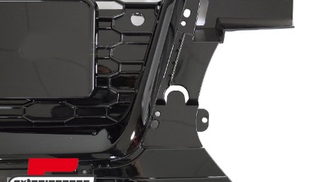 Prednja maska RSQ5 dizajn (piano crna) / Audi Q5 8R (2008-2012), GRAUC4