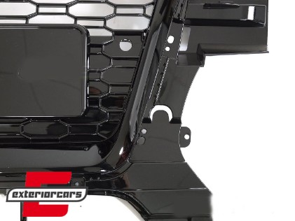 Prednja maska RSQ5 dizajn (piano crna) / Audi Q5 8R (2008-2012), GRAUC4