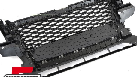 Prednja maska RSQ5 dizajn (piano crna) / Audi Q5 8R (2008-2012), GRAUC4