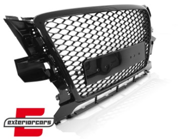 Prednja maska RSQ5 dizajn (piano crna) / Audi Q5 8R (2008-2012), GRAUC5