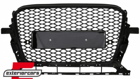 Prednja maska RSQ5 dizajn (piano crna) / Audi Q5 8R Facelift (2012-2015), 39554