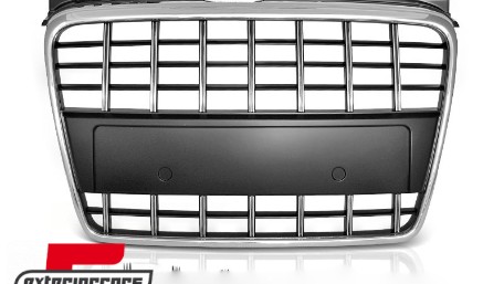 Prednja maska S4 look (chrome/crna) / Audi A4 B7 (2004-2008), GRAU69