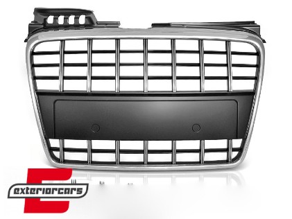 Prednja maska S4 look (chrome/crna) / Audi A4 B7 (2004-2008), GRAU69