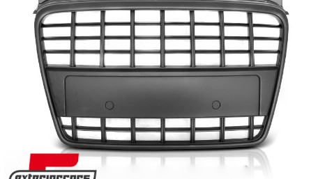 Prednja maska S4 look (mat crna) / Audi A4 B7 (2004-2008), GRAU70