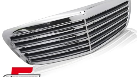 Prednja maska S63 AMG dizajn (carbon look) / Mercedes S-klasa W221 (2005-2009), GRME62