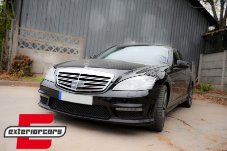 Prednja maska S63 AMG dizajn (chrome) / Mercedes S-klasa W221 Facelift (2010-2013), FGMBW221AMG