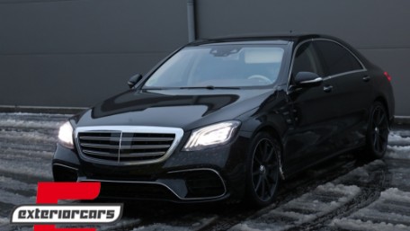 Prednja maska S65 AMG dizajn Night Vision (chrome) / Mercedes S-klasa W222 (2014-08.2020), GCP-222041