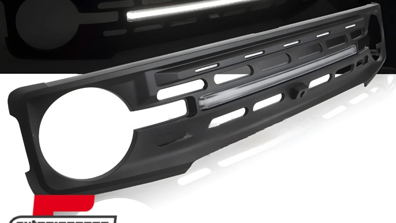 Prednja maska sa LED osvjetljenjem (mat crna) / Ford Bronco (2021-), GRFO01