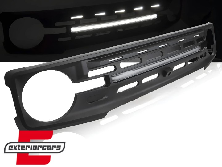 Prednja maska sa LED osvjetljenjem (mat crna) / Ford Bronco (2021-), GRFO01