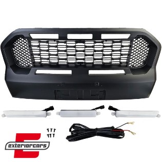 Prednja maska sa LED svjetlom Performance dizajn (crna) / Ford Ranger T8 (2019-2023), 42189SET