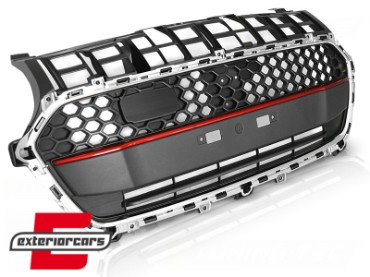 Prednja maska Sport dizajn (chrome) / Suzuki Swift VI (2017-2020), GRSI01