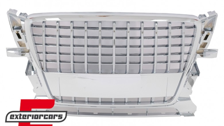 Prednja maska SQ5 dizajn (chrome) / Audi Q5 8R (2008-2012), GRAU17