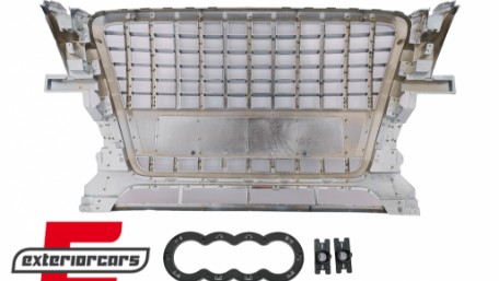 Prednja maska SQ5 dizajn (chrome) / Audi Q5 8R (2008-2012), GRAU17