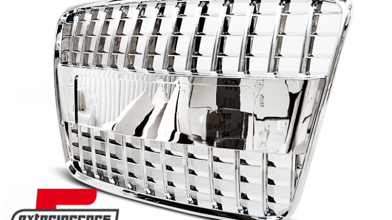 Prednja maska SQ7 dizajn (chrome) / Audi Q7 4L (2005-2009), GRAU08
