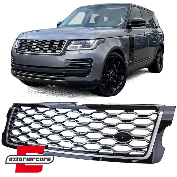 Prednja maska SVA dizajn (crna/srebrna) / Land Range Rover Vogue IV L405 (2018-2022), 43211