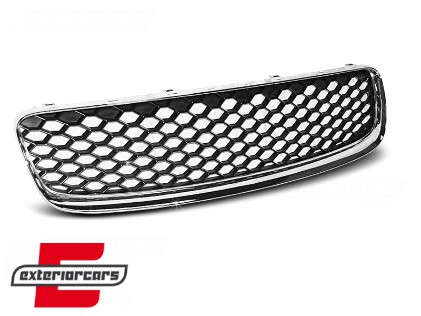 Prednja maska TTRS dizajn (chrome/crna) / Audi TT 8N (1998-2006), GRAU34
