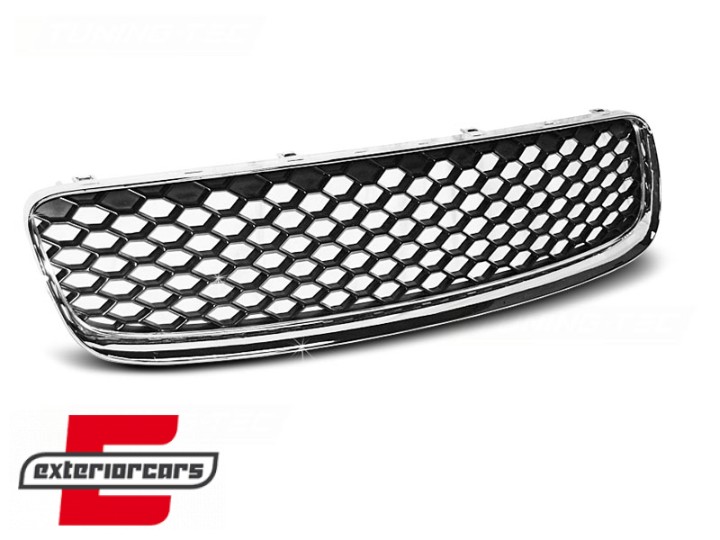 Prednja maska TTRS dizajn (chrome/crna) / Audi TT 8N (1998-2006), GRAU34