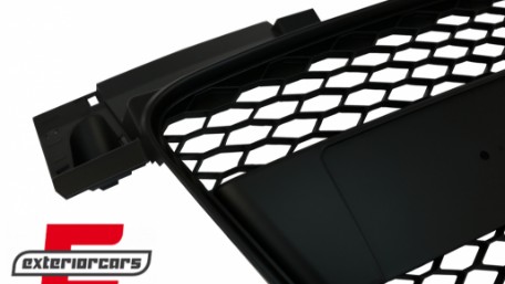 Prednja maska TTRS dizajn (mat crna) / Audi TT 8J (2006-2014), GRAU04