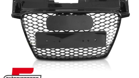 Prednja maska TTRS dizajn (piano crna) / Audi TT 8J (2006-2014), GRAUD2