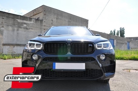 Prednja maska XM dizajn 360° (piano crna) / BMW X5 F15 F16 F16 (2014-2018), FGBMF16M