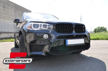 Prednja maska XM dizajn 360° (piano crna) / BMW X5 F15 F16 F16 (2014-2018), FGBMF16M