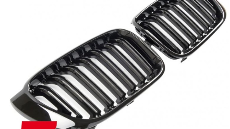 Prednja maska XM dizajn (piano crna) / BMW X3 F25 LCI (2014-2017) X4 F26, 40405